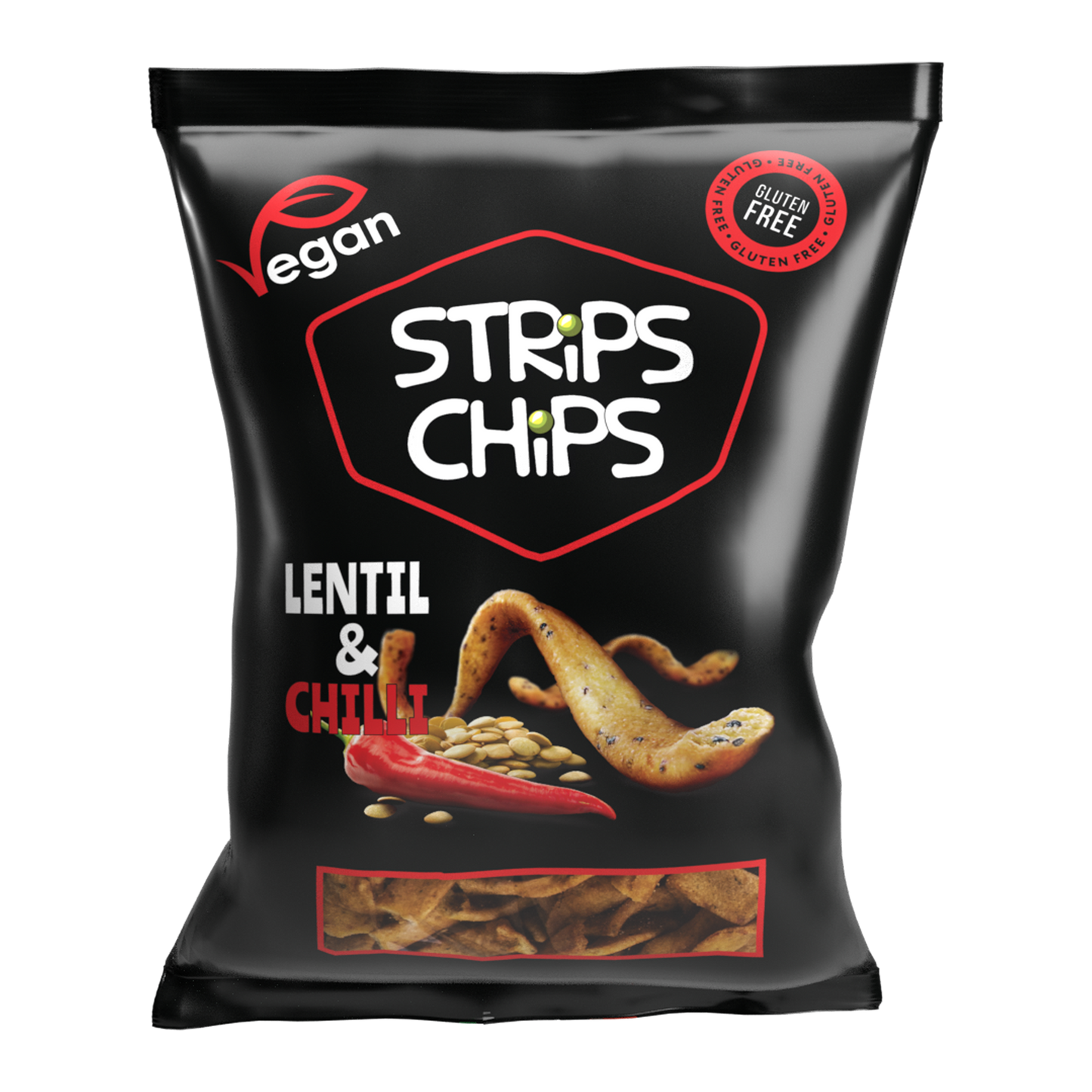 Strips Chips Lentil & Chili
