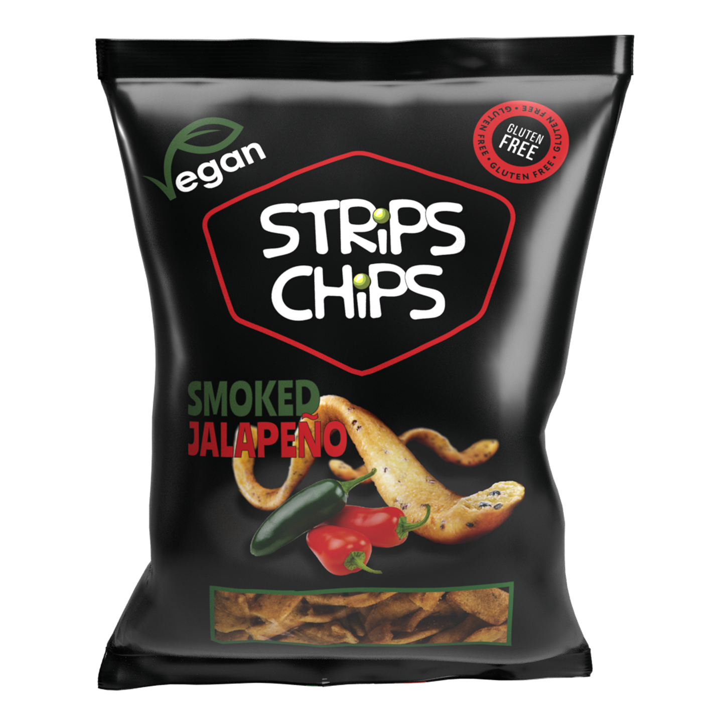 Strips Chips Smoked Jalapenõ