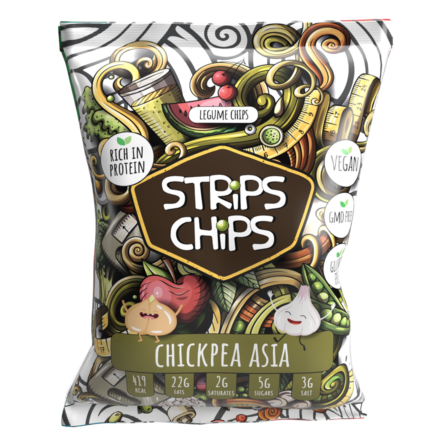Strips Chips Chickpea Asia
